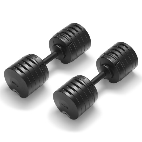 Гантель  NUO S 240 2-40 кг black пара - фото №2